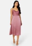 Bubbleroom Occasion Marion Waterfall Midi dress Old rose 42