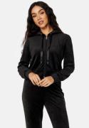 BUBBLEROOM Willow soft velour jacket Black S