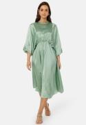 Bubbleroom Occasion Khrista Satin Dress Green 3XL