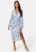 Bubbleroom Occasion Louiza Dress Blue / Floral 40