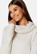 VERO MODA Doffy Cowlneck Knit Birch Detail:MELANGE S