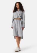 BUBBLEROOM Minou Shirt Dress Grey / White / Striped 40