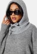 Object Collectors Item Milu Knit Balaclava ACC Light Grey Melange Ones...