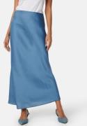 VILA Viellette high waist long skirt Coronet Blue 40