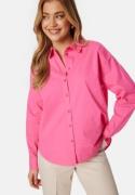 Pieces Tanne LS Loose Shirt Hot Pink XS