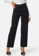 Happy Holly High Straight Ankle Jeans Black denim 52