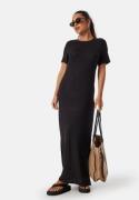 Pieces Pcsofia T-Shirt Maxi Dress Black L