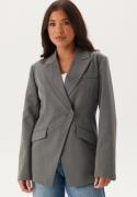 BUBBLEROOM Single Button Blazer Dark grey 36