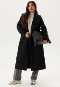 BUBBLEROOM Shawl Collar Coat Black S