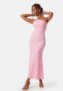 Bardot Albie Knit Maxi Dress Candy Pink 40(UK12)