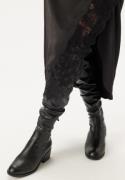 Steve Madden Courtside Overknee Boots Black Paris 36