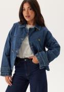 ONLY Onlapril Short Dnm Trench Medium Blue Denim XS