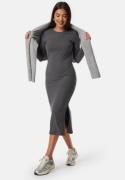 Pieces Kylie O-Neck Midi Dress Magnet S