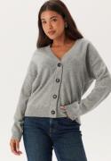 GANT Superfine Lambswool Cardigan Grey Melange S