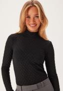 SELECTED FEMME Slftimmi Ls High Neck Structur Black L