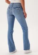 ONLY Onlblush Mw Back Pock Fla  Medium Blue Denim M/32