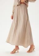 BUBBLEROOM Structured Maxi Skirt Nougat L