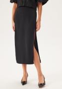 VILA Visivanni Hw Slit Midi Skirt Black Beauty 44