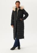 Chiara Forthi Champoluc Down Maxi Coat Black/Beige 44