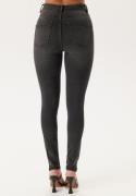 BUBBLEROOM High Full length Superstretch Jeans Dark grey 40