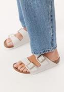 Birkenstock Arizona Nubuck Leather Antique White 40