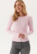 VERO MODA Vmlisa Pointelle Ls Top  Pink-a-boo XS