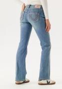 True Religion Becca Mid Rise Boot Cut Big T Crushed Lily 30