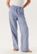 Pieces Pcapia Hw Wide Pants Nautical Blue Stripes:bright W M