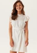 VERO MODA Vmtrine Sl Short Lace Dress Snow White L