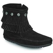 Kengät Minnetonka  DOUBLE FRINGE SIDE ZIP BOOT  36