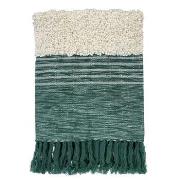Päälliset, suojapeitteet Malagoon  Tribal green throw  125x150 cm
