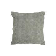 Tyynyt J-line  COUSSIN CARR PETIT CUIR VE (45x45x8cm)  45x45 cm