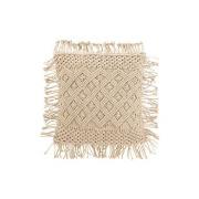 Tyynyt J-line  COUSSIN COSY LOS COT BEIGE (45x45x1cm)  45x45 cm