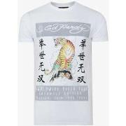 Lyhythihainen t-paita Ed Hardy  Mt-tiger t-shirt  EU M