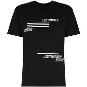Lyhythihainen t-paita Les Hommes  LJT208-700P | Contemporary Elegance ...