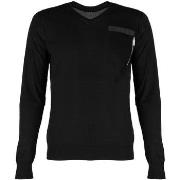 Neulepusero Les Hommes  LKK103-606U | Fit Jumper In Fine Gage Pocket W...