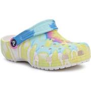Tyttöjen sandaalit Crocs  Classic Tie Dye Graphic Lasten Clog 206995-9...