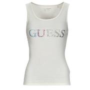 Hihattomat paidat / Hihattomat t-paidat Guess  COLORFUL LOGO TANK TOP ...