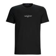 Lyhythihainen t-paita Fred Perry  EMBROIDERED T-SHIRT  EU S