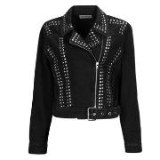 Nahkatakki Only  ONLGILLA LS STUD DNM BIKER JACKET CRO  EU S