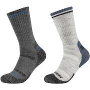 Urheilusukat Skechers  2PPK Men Trail Wool Socks  39 / 42