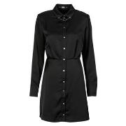 Lyhyt mekko Karl Lagerfeld  karl charm satin shirt dress  DE 34