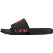 Rantasandaalit Ed Hardy  Sexy beast sliders black-red  40