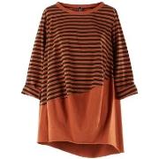 Svetari Wendy Trendy  Top 220847 - Orange/Black  Yksi Koko