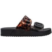 Sandaalit Melissa  Cozy Slide - Black/Clear Tortoise  37