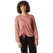 Svetari Skfk  T-Shirt Bezi - Vintage Rose  FR 34