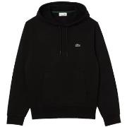 Svetari Lacoste  Organic Brushed Cotton Hoodie - Noir  EU M