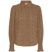 Paita Y.a.s  YAS Shirt Surio L/S - Toasted Coconut  EU S