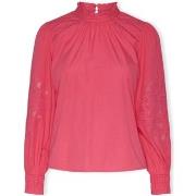 Paita Y.a.s  YAS Chelle Top L/S - Raspberry Sorbet  EU S