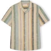 Pitkähihainen paitapusero Revolution  Cuban Shirt S/S 3918 - Dustgreen...